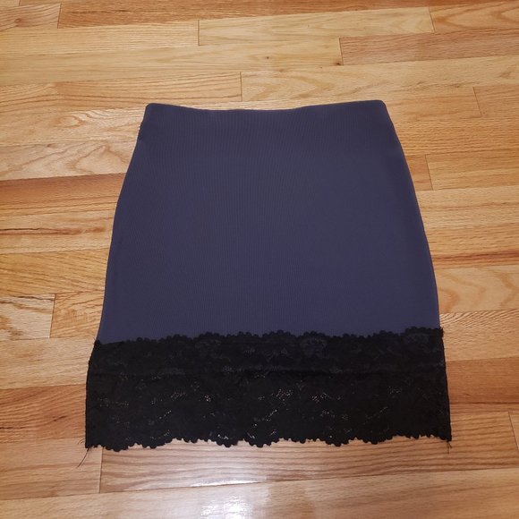 Lace Trimmed Skirt - Picture 2 of 4